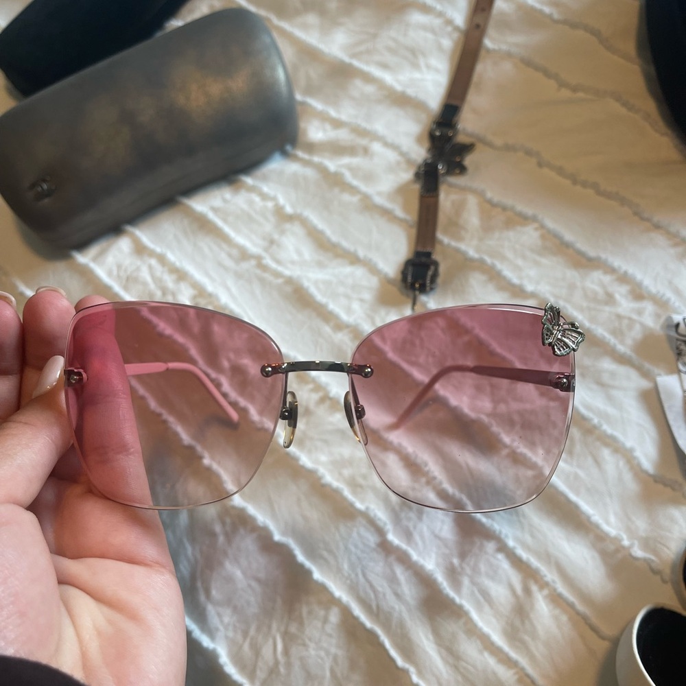 Gucci Pink Chic Sunglasses